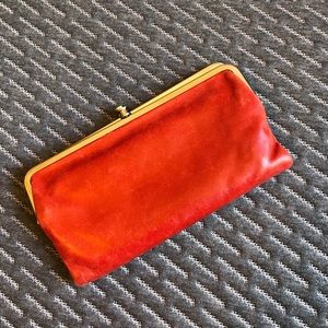 Red HOBO Lauren Wallet/Clutch
